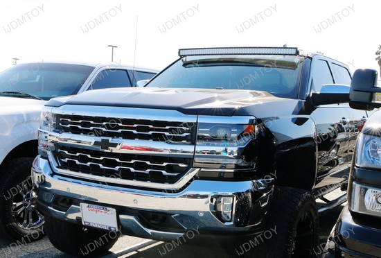 Chevrolet Chevy GMC Curved Rooftop 288W LED Light Bar